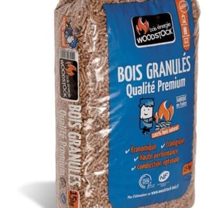 Granulés de bois qualité premium - sac de 15kg