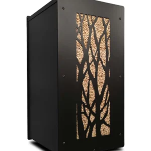 Boite à Granule - Granule Box - Rangement pour Pellets - Fabriqué en France (Arbre - Seul)(Capacité de 55kg)